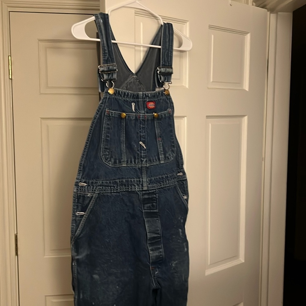 Vintage Jean Dickies Overalls 36x30
